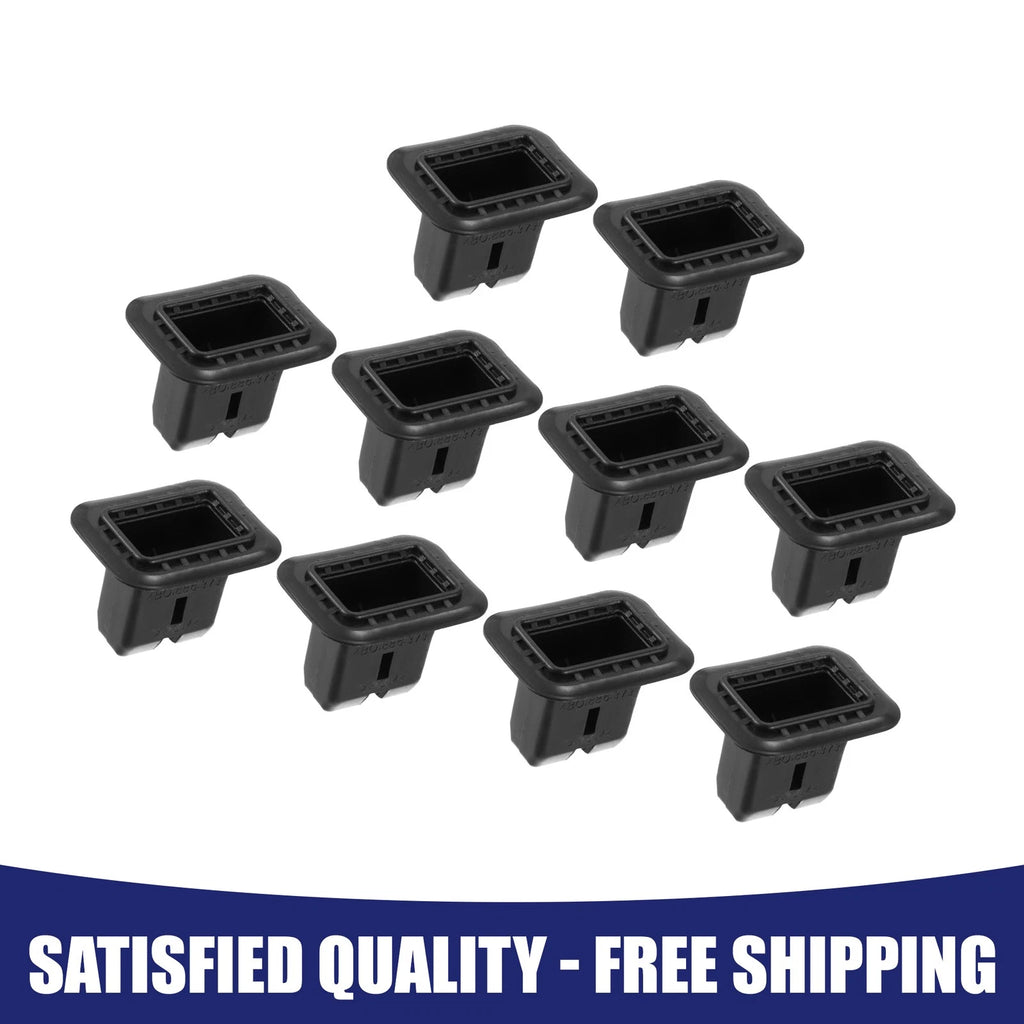 Set of 10 Rear Seat Cushion Pad Clips for Audi A4 (2002–2008)