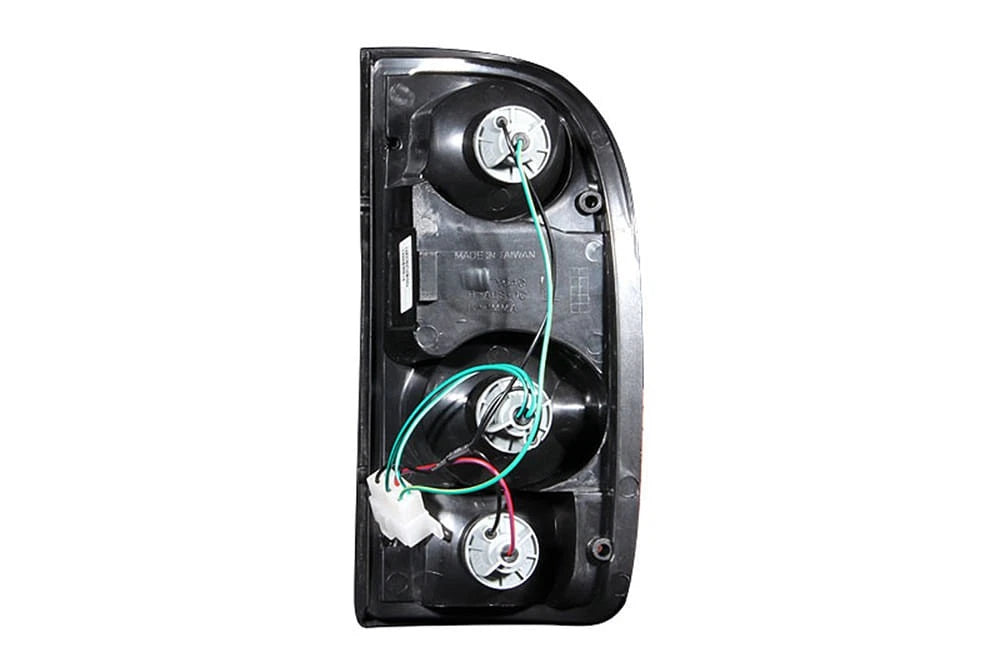 Tail Light Assembly Black Smoke Lens Replacement for 1995-2000 Toyota Tacoma