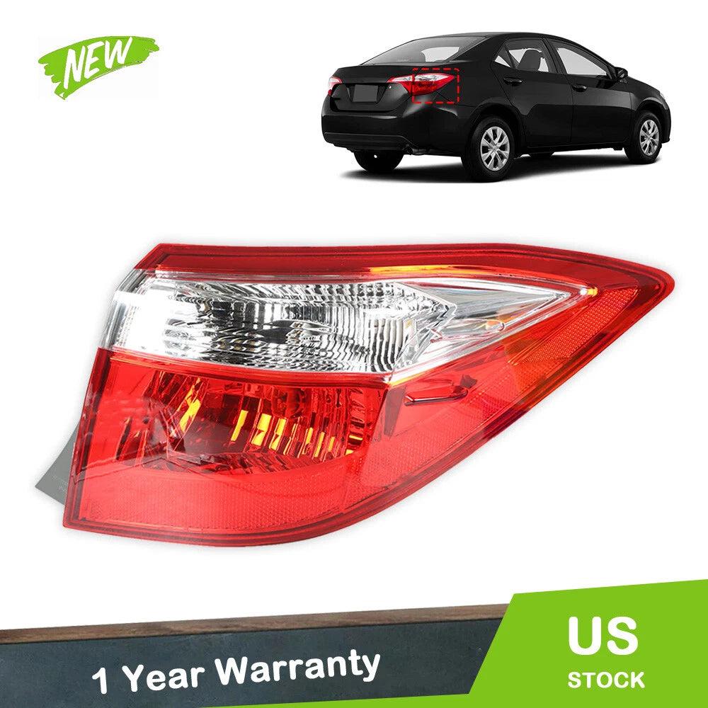 Rear Tail Light Assembly for Toyota Corolla (2014–2016)