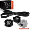 3X Serpentine Belt Drive Component Kit for Ford Crown Victoria (1992–2011)