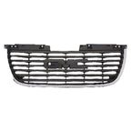 Front Grille Replacement Black ABS Plastic for Toyota Hilux (2016–2020)