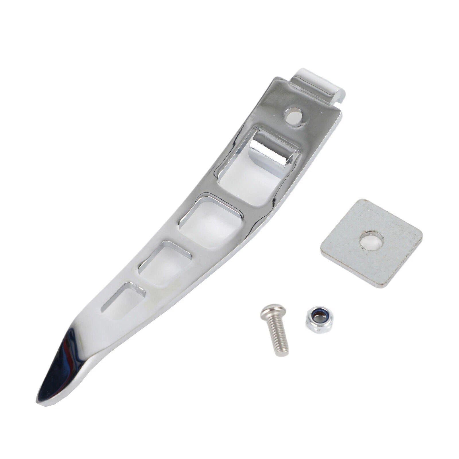 Chrome Kickstand Extension Foot Pedal for Harley Dyna (1993–2017) T9