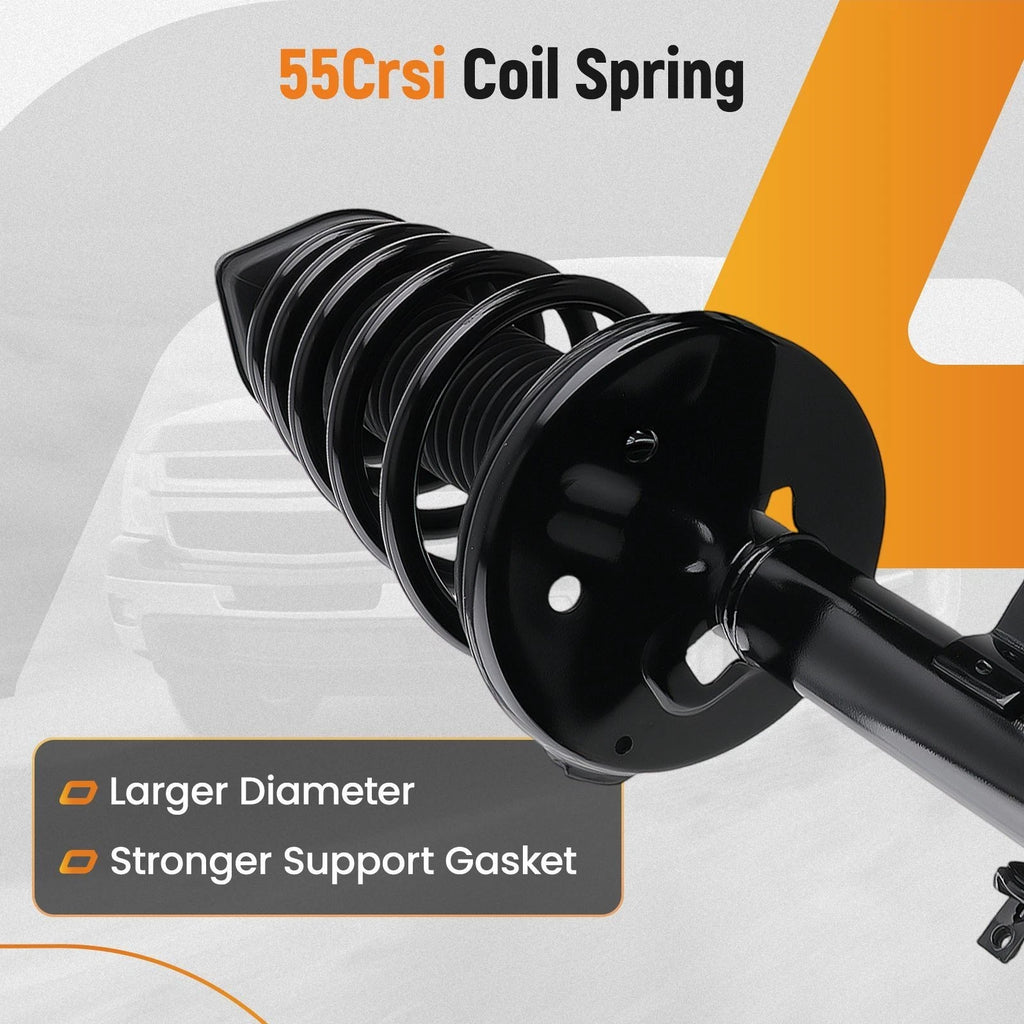 Rear Struts with Coil Spring Assembly Sway Bars Kit for Toyota Venza (2009-2012)