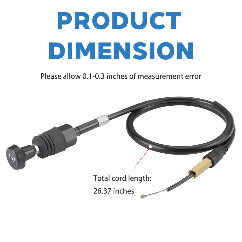 Starter Choke Cable for Yamaha TT-R125LE (2008–2024) 1B2-26331-01-00