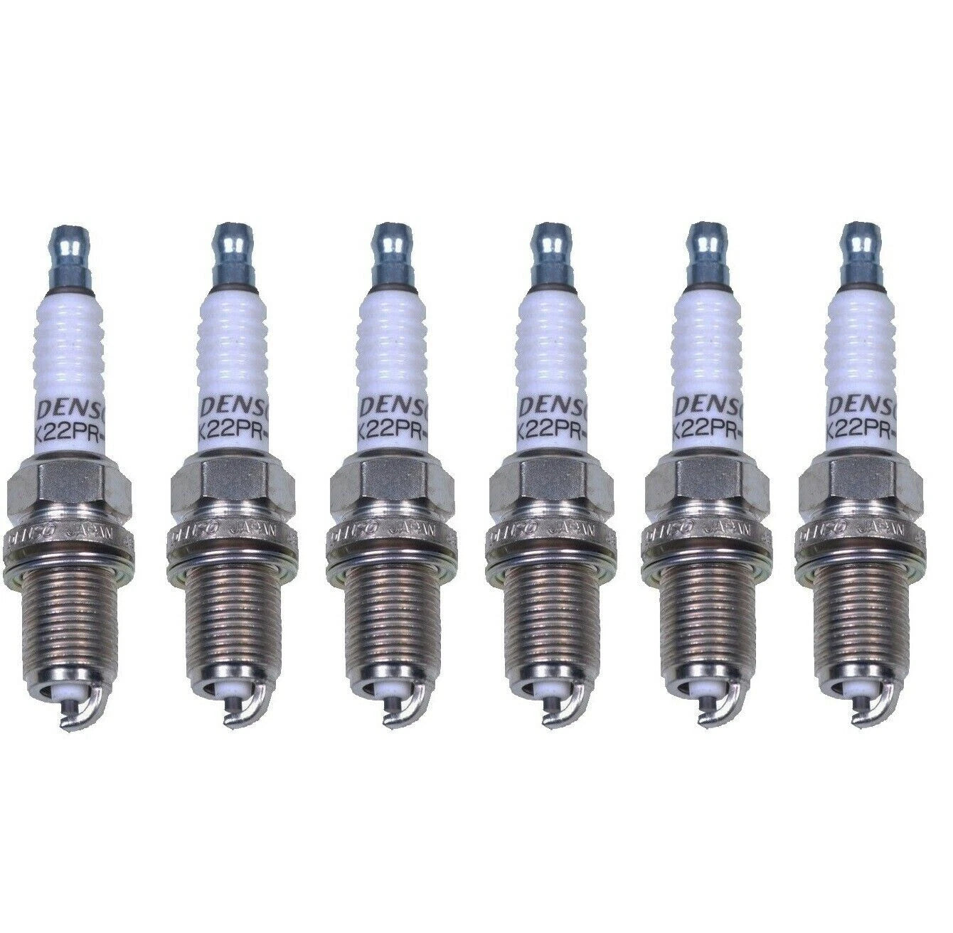 Set of 6 Denso U-Groove Spark Plugs for Audi VW Honda Hyundai L4