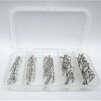 50pcs Treble Hook Set for Fishing Lures (Spoon Crankbait)