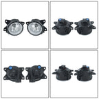 Set of 2 Front Bumper Fog Lights for Honda Pilot (2016–2018) Clear