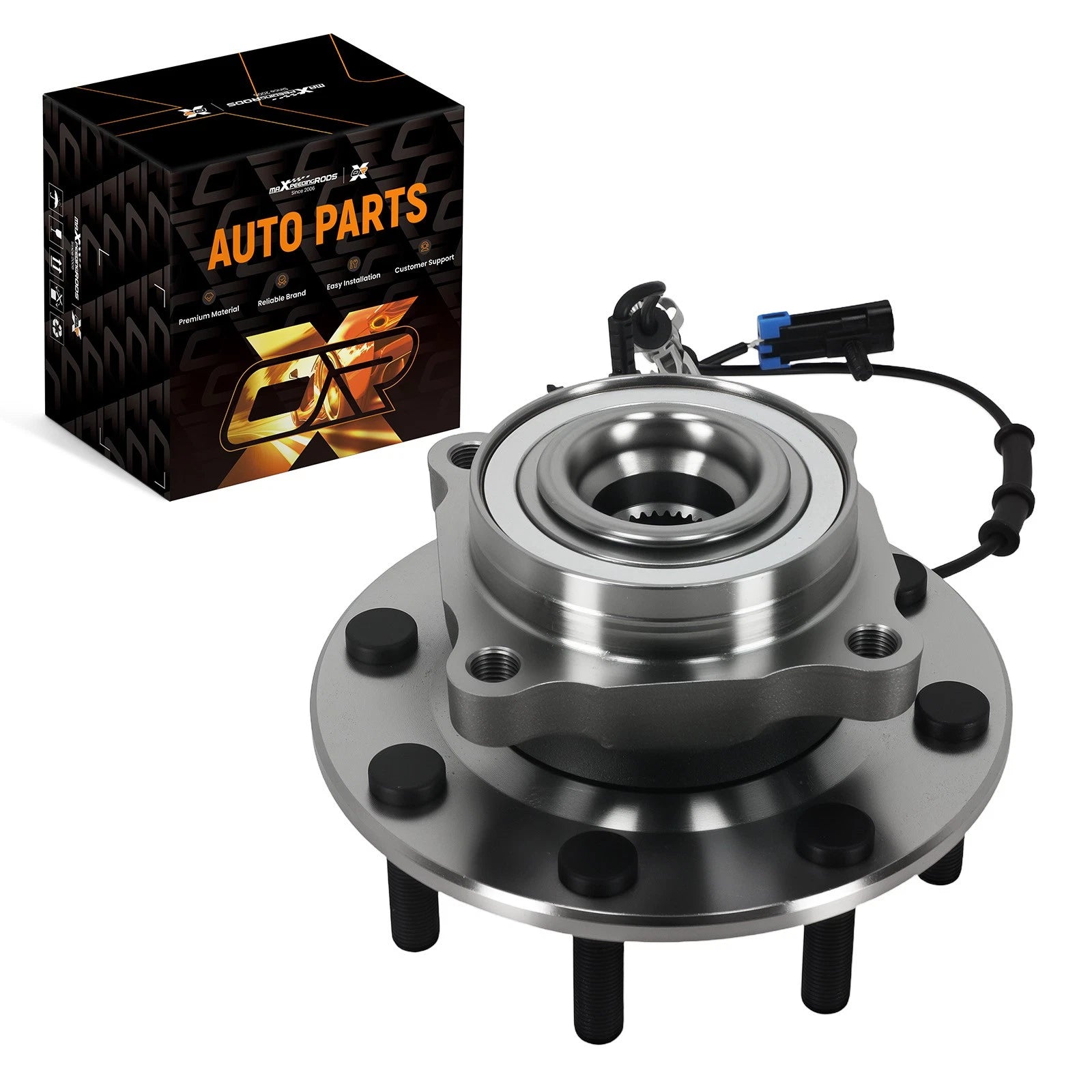 Front Wheel Hub Assembly for Chevrolet Silverado 3500HD (2007–2010)