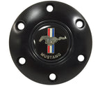 Steering Wheel Horn Button 70mm Black 6 Hole for Ford Mustang (2005–2023)