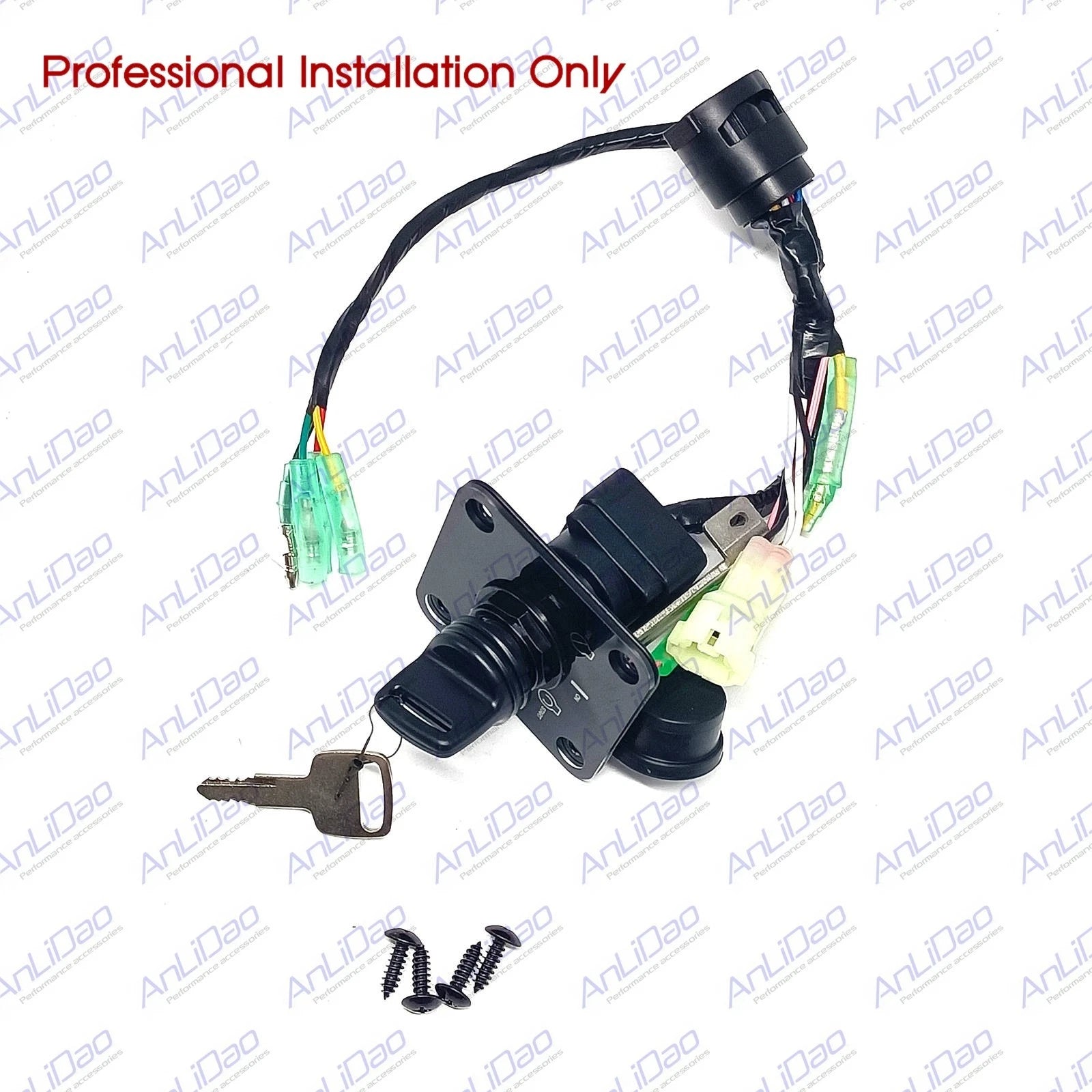 Key Switch Panel Assembly for Yamaha Outboard (63D-82570-21)