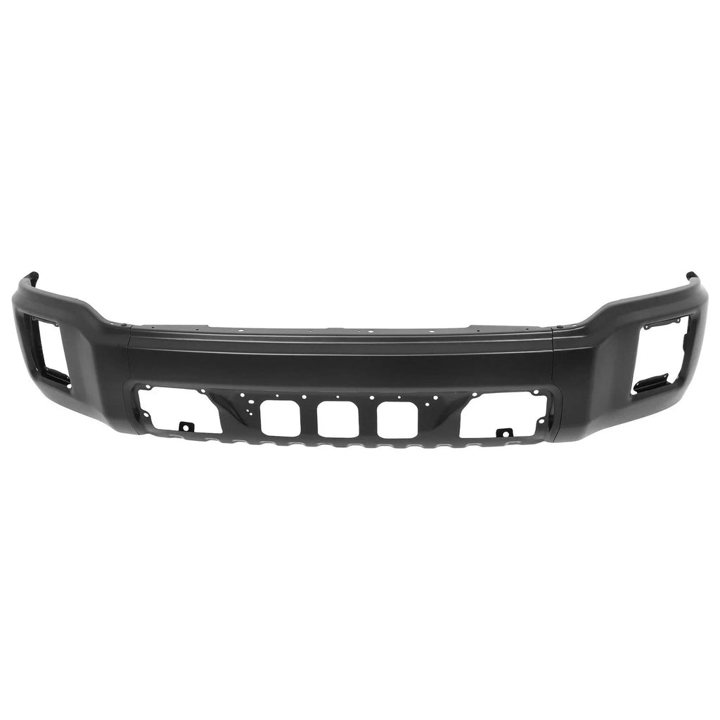 Front Bumper Face Bar for GMC Sierra 1500 (2014–2015) Black Steel