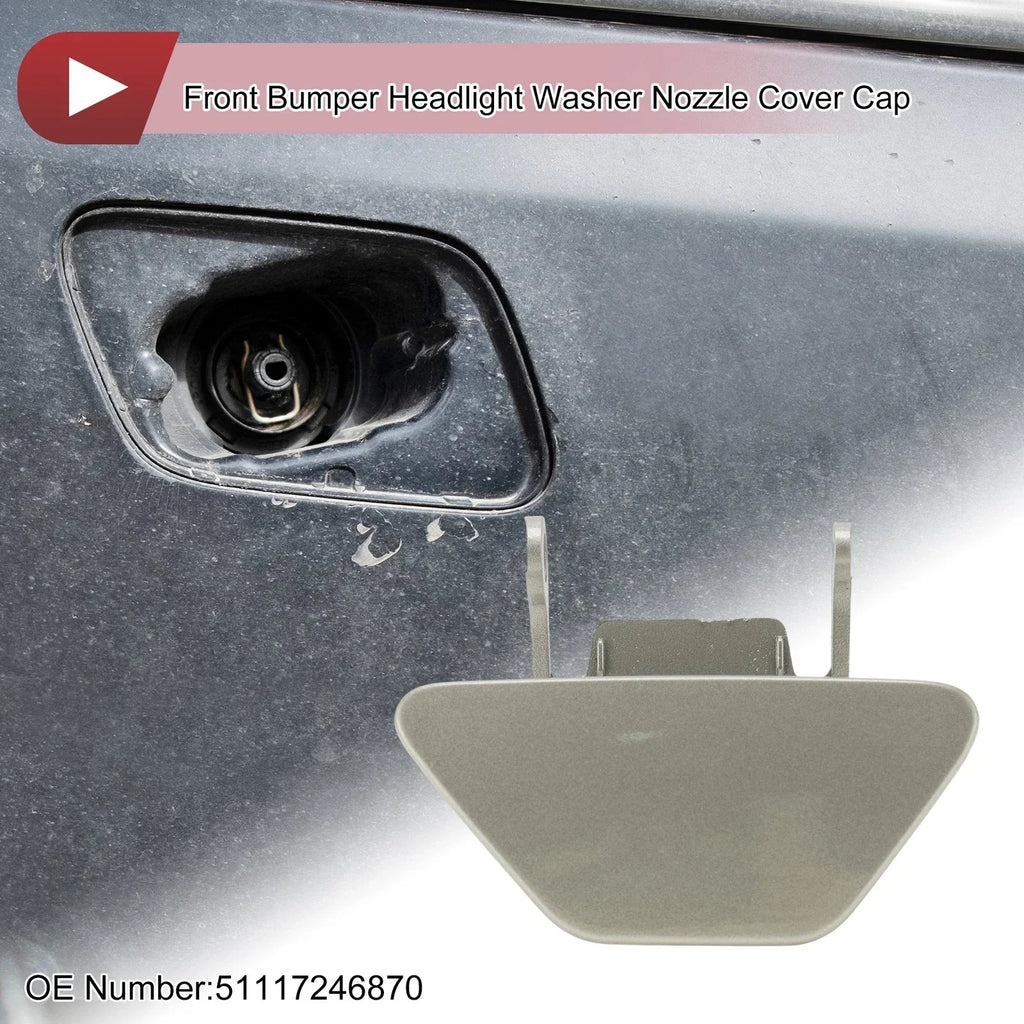 Bumper Trim Nozzle Cover Bronze for BMW 528i (2012-2013)