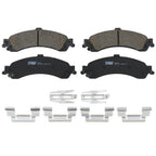 Rear Brake Kit 325mm Rotors TRW Pro Ceramic Pads for Silverado Sierra 1500 (2014–2023)