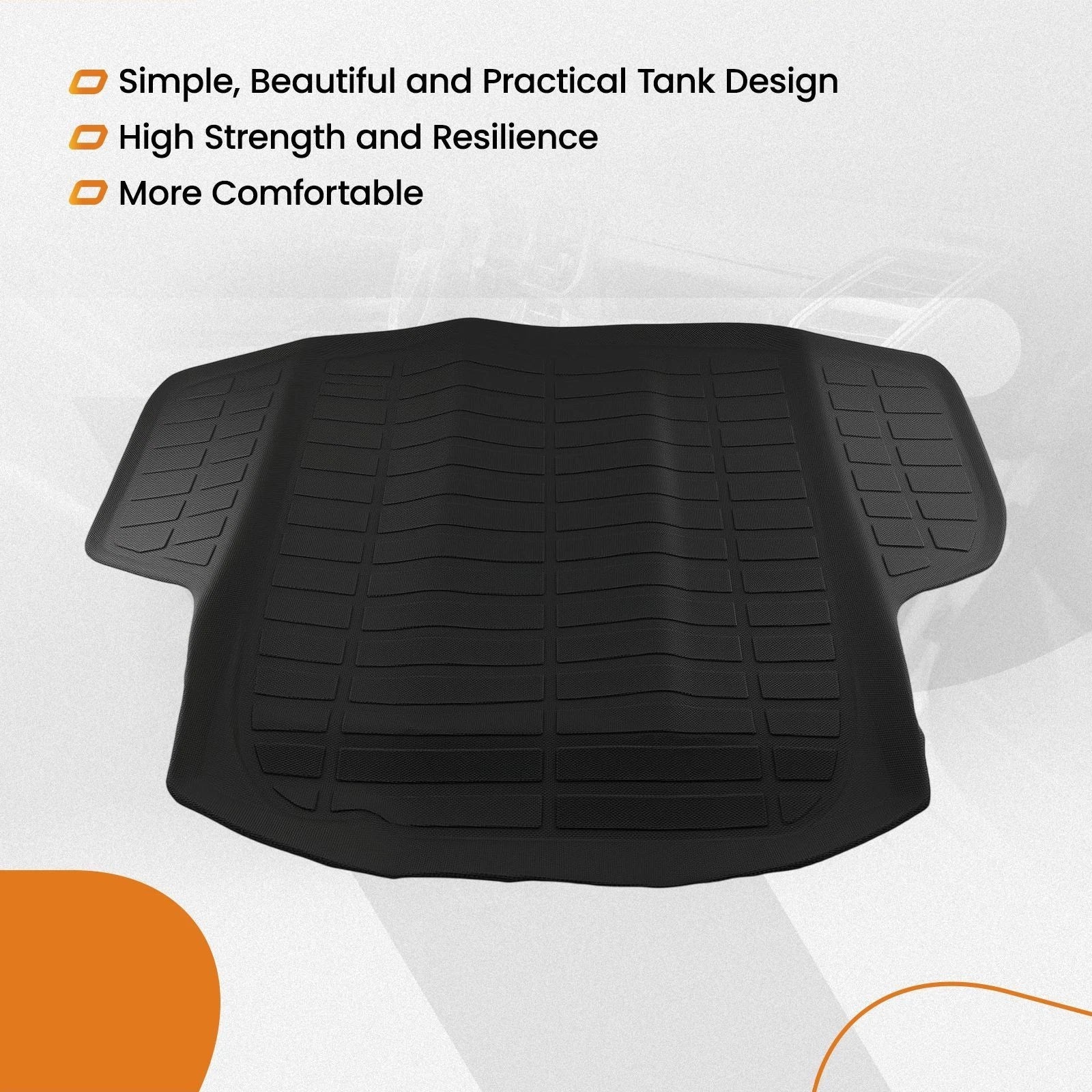 Anti-Slip Cargo Liner for Honda Accord (2018–2022) TPE All-Weather Mat