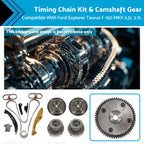 Timing Chain Kit & Camshaft Gear for Ford Explorer Taurus F-150 MKX (2000–2020)