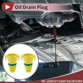 Set of 1 Oil Drain Plug for Ford Tourneo Courier Transit Connect (2013) No.1830727
