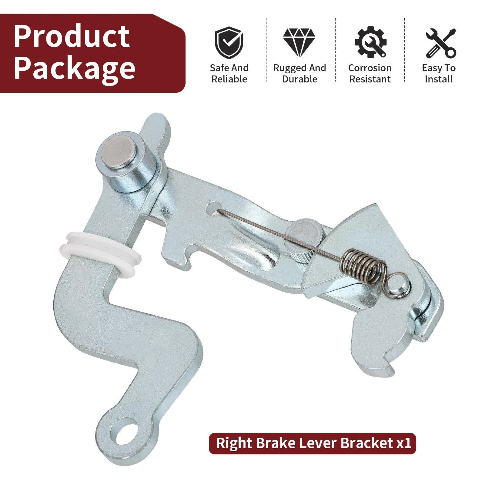 Right Brake Lever Bracket for Kawasaki Mule 4010 Trans Diesel (2009–2013)