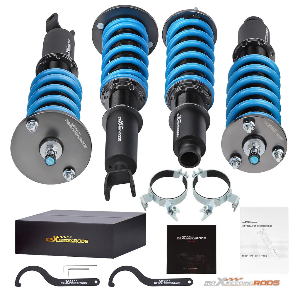 Set of 4 T6 24 Way Coilover Shocks for Honda Accord (1990–1997)