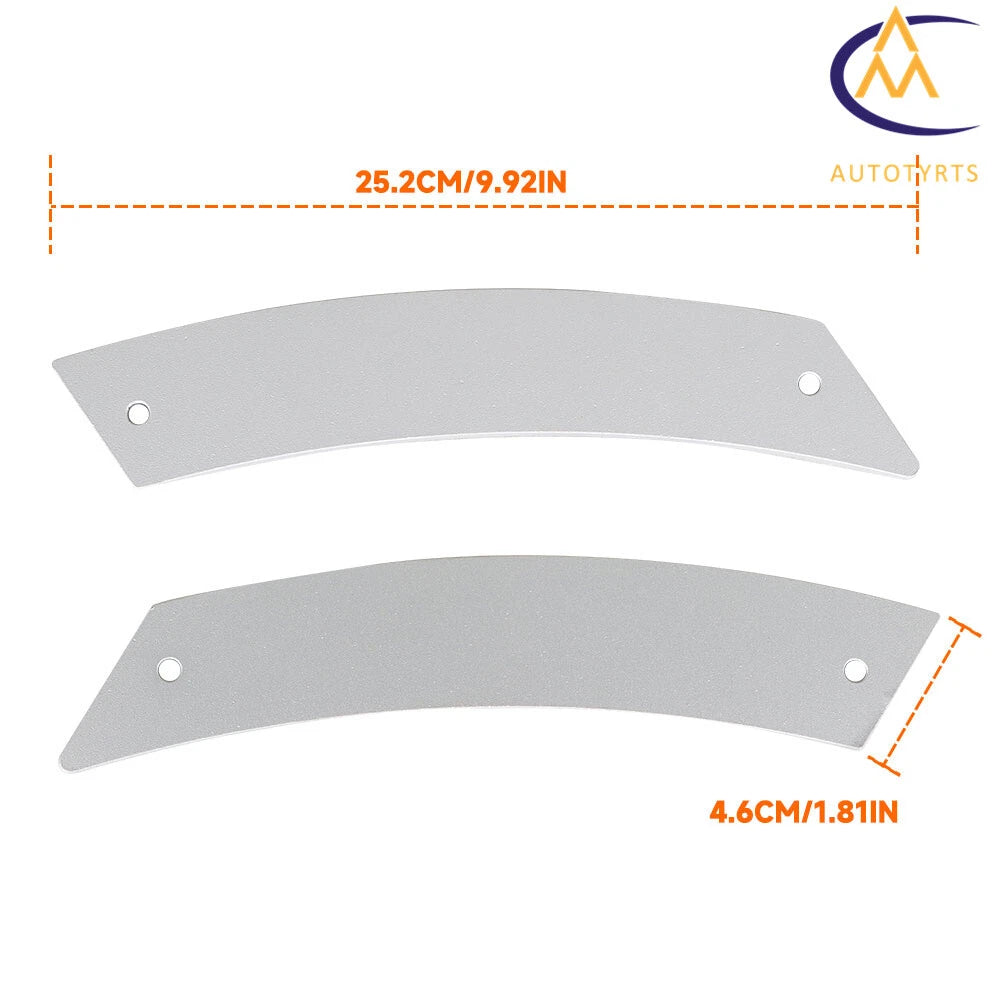 Interior Door Panel Handle for Volkswagen Beetle (1998-2010) Silver Aluminum