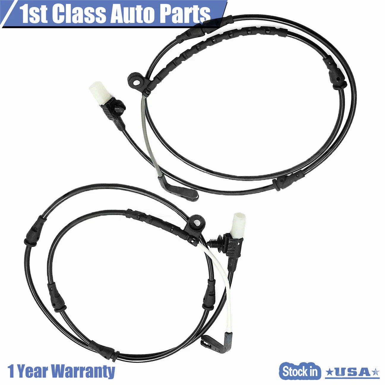 Set of 2 Brake Pad Wear Sensors for Land Rover Range Rover Sport (2006–2013)