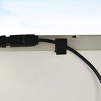 Plastic Cable Mounting Clip for Solar Panel PV Wire (0.98 in x 0.5 in)