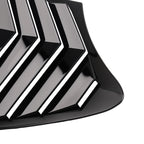Quarter Panel Side Window Louvers for Infiniti Q50 (2014–2024) Gloss Black ABS