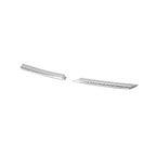 Replacement Chrome Plastic Front Passenger Side Upper Grille Molding