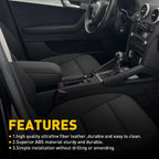 Leather Armrest Center Console Lid for Audi A3 8P (2003–2012) Black