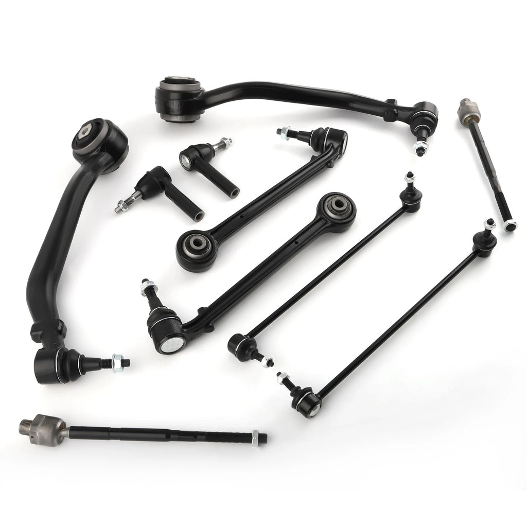 Set of 10 Front Lower Control Arms & Tie Rods for Chevy Camaro (2010–2015)