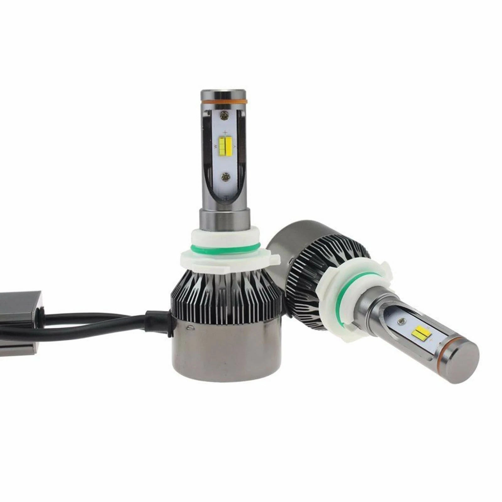 High Power White Ice Blue H10 9145 36000LM LED Headlight Bulbs (2016-2020)