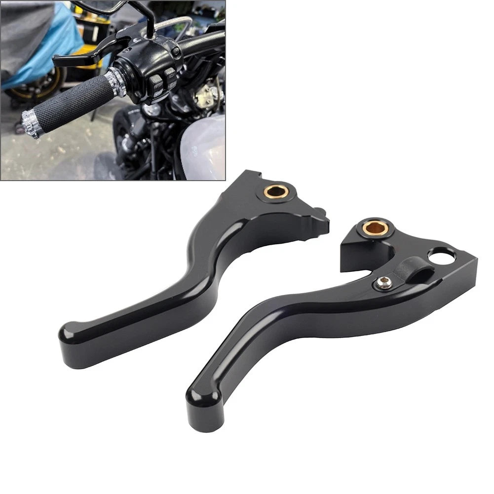 Brake Clutch Hand Lever for Harley Sportster XL883N XL883L (2014–2023) Black