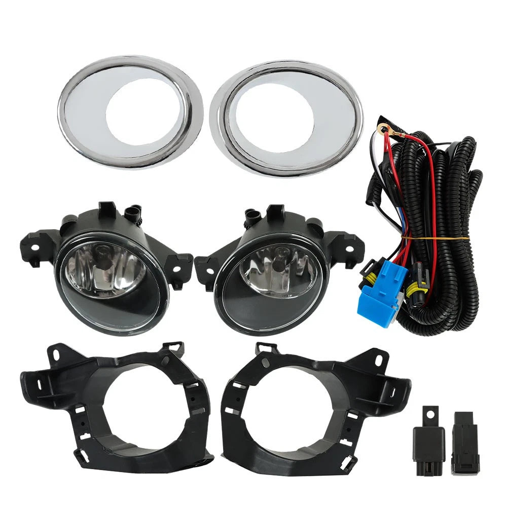 Clear Fog Lights Wiring Switch Kit for Nissan Pathfinder (2013–2016)