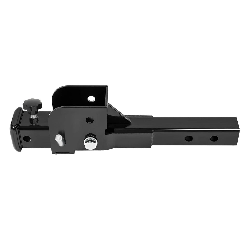2" Folding Trailer Hitch Mount Shank Adapter for Cargo Wheelchair Carrier