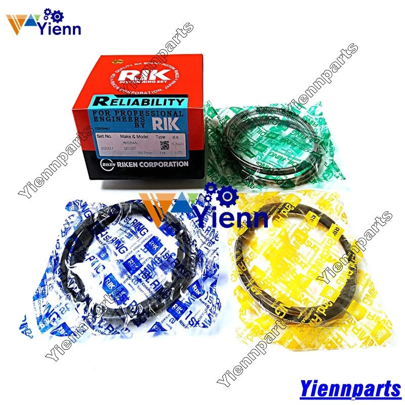 Overhaul Rebuild Kit for Nissan QD32 QD32T QD32TI (Engine Piston Gasket Bearing)