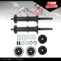 40 Inch Rear Axle Kit with 4 Stud Hub for 7 Inch & 8 Inch Wheels
