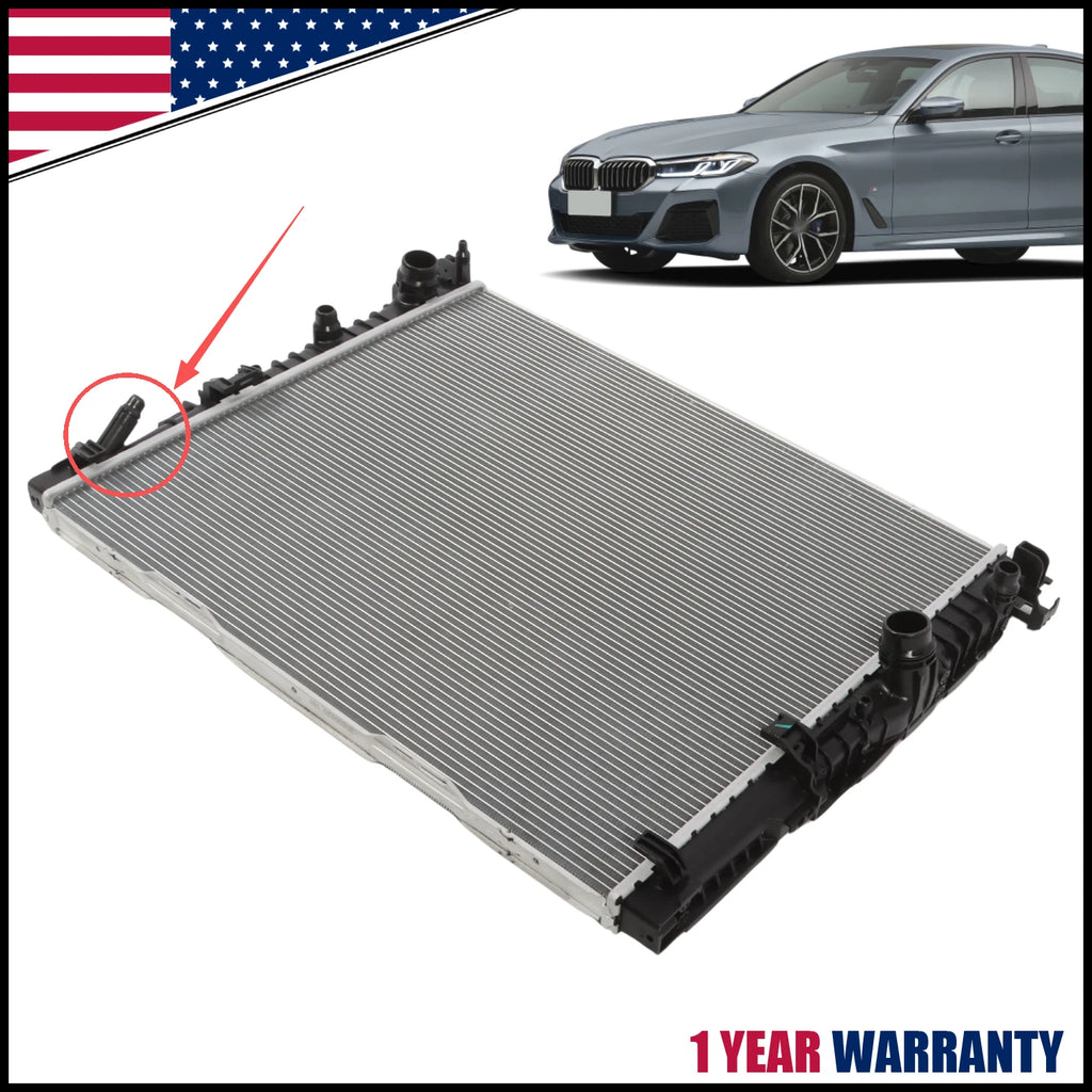 Aluminum Radiator for BMW 520i 530i 540i 640i 740i (17118576997, 17118650745)