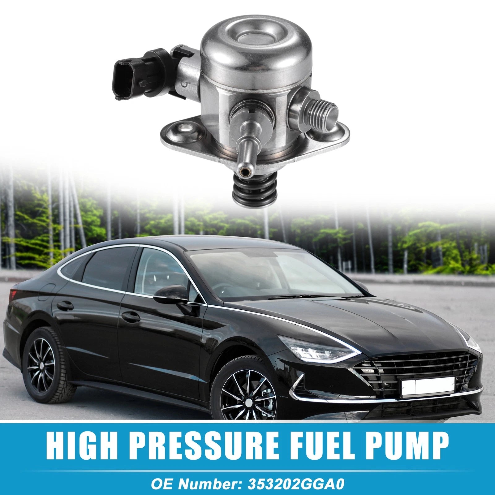 Fuel Pump for Hyundai Tucson (2018–2021) No. 353202GGA0 Silver Tone