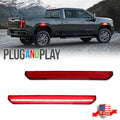 2X Full LED Rear Side Marker Lights for GMC Sierra 2500 3500 (2020–2024)