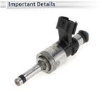 Fuel Injector for Lexus UX200 2019–2022 (1 Pc, Black Silver Tone)