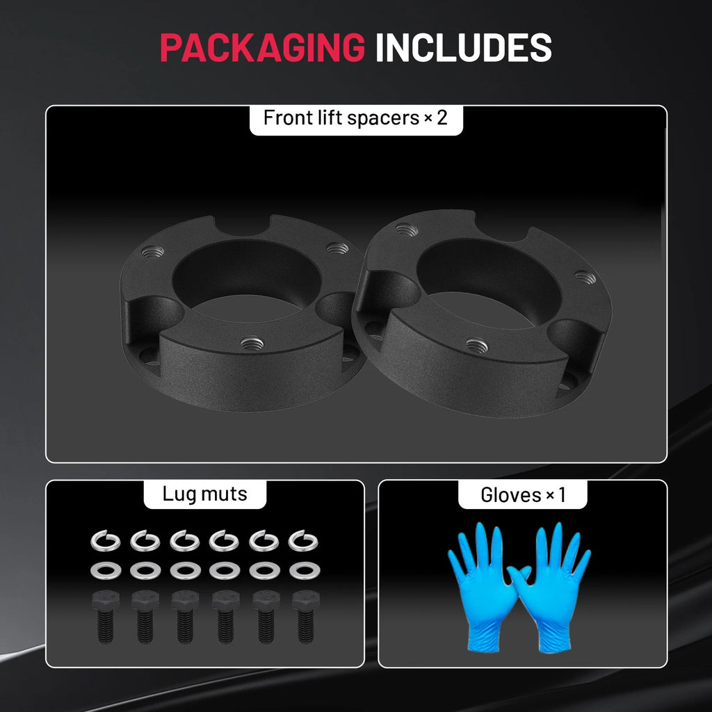 Front Leveling Lift for 1995–1995 Toyota 4Runner 2.4L (3.0 in)