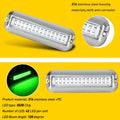 2X LED Underwater Transom Lights for Boat Marine Pontoon (316 Stainless Steel)