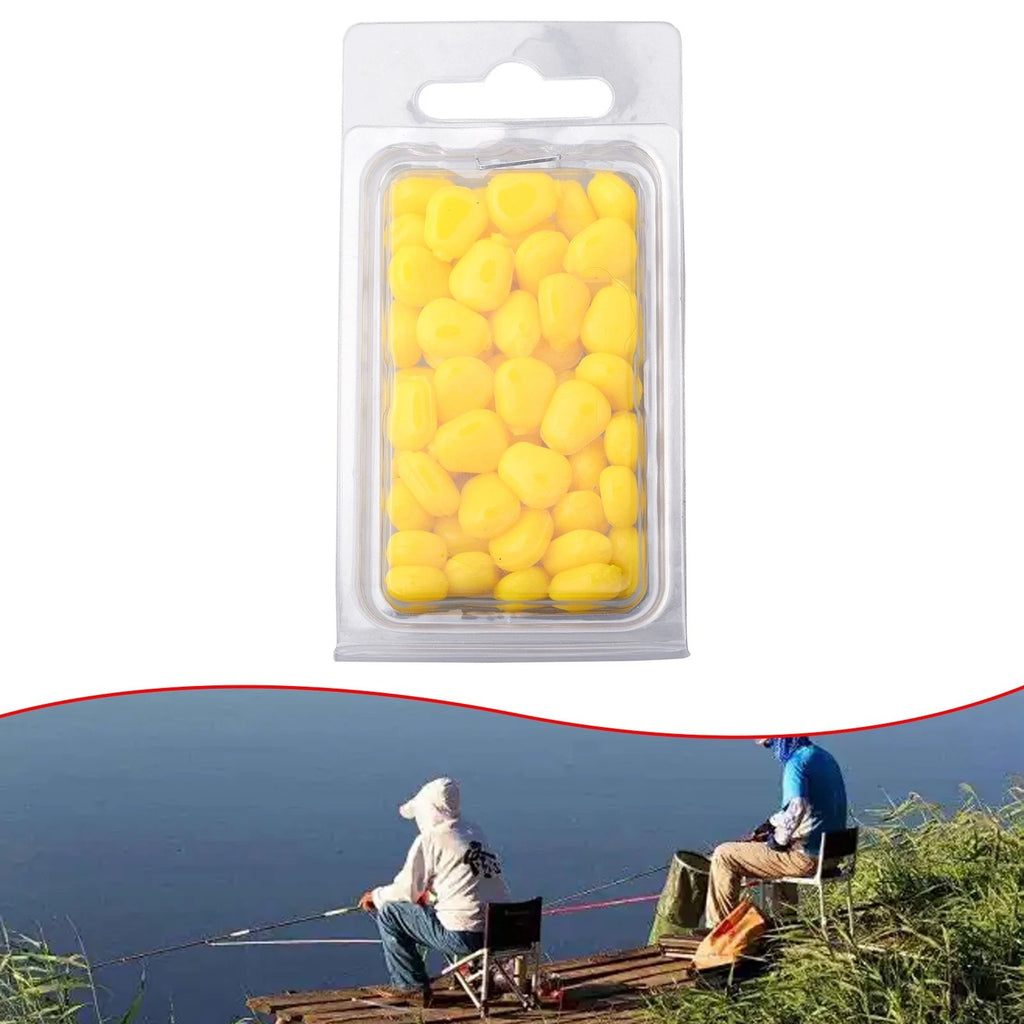 Set of 50 Soft Corn Lures for Fishing