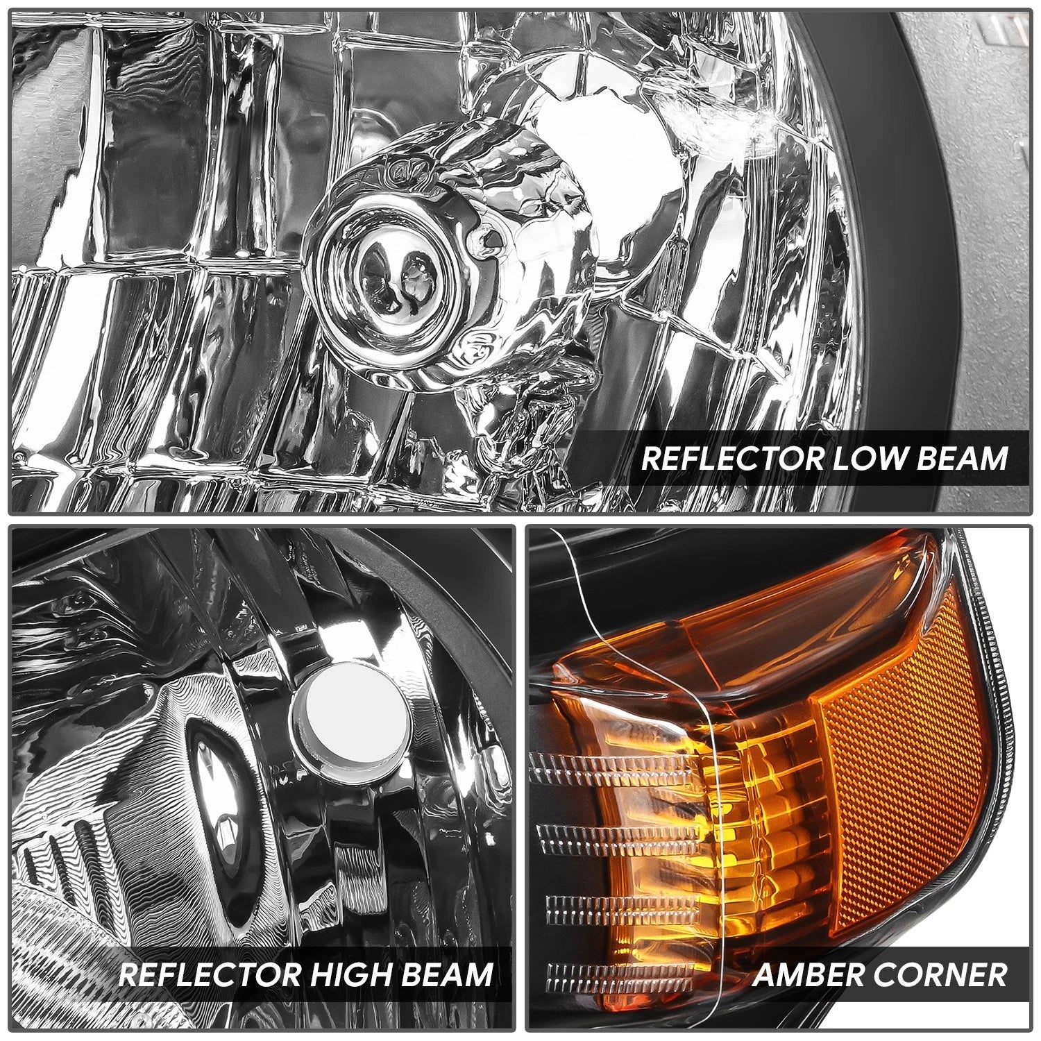 Driver Left Side Headlight for Toyota 4Runner (2010–2013) OE Style