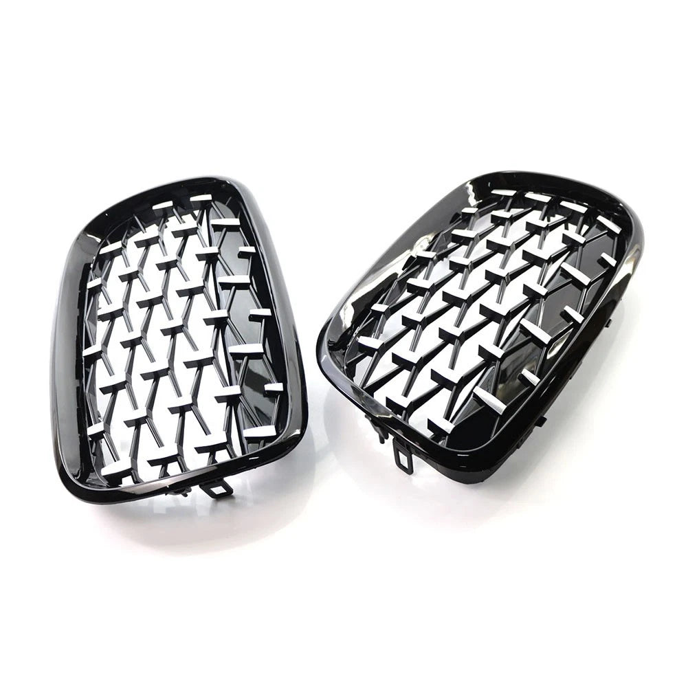 Front Bumper Kidney Grill Diamond Grille for BMW X5 E70, X6 E71 (2007–2013)