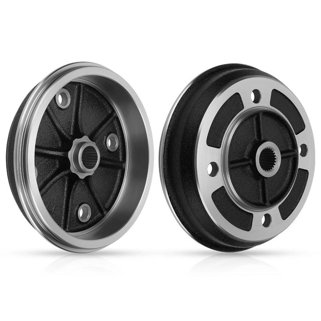 2X Front Wheel Brake Drums Hub for Kawasaki Mule KAF540 KAF620B (2020–2030)