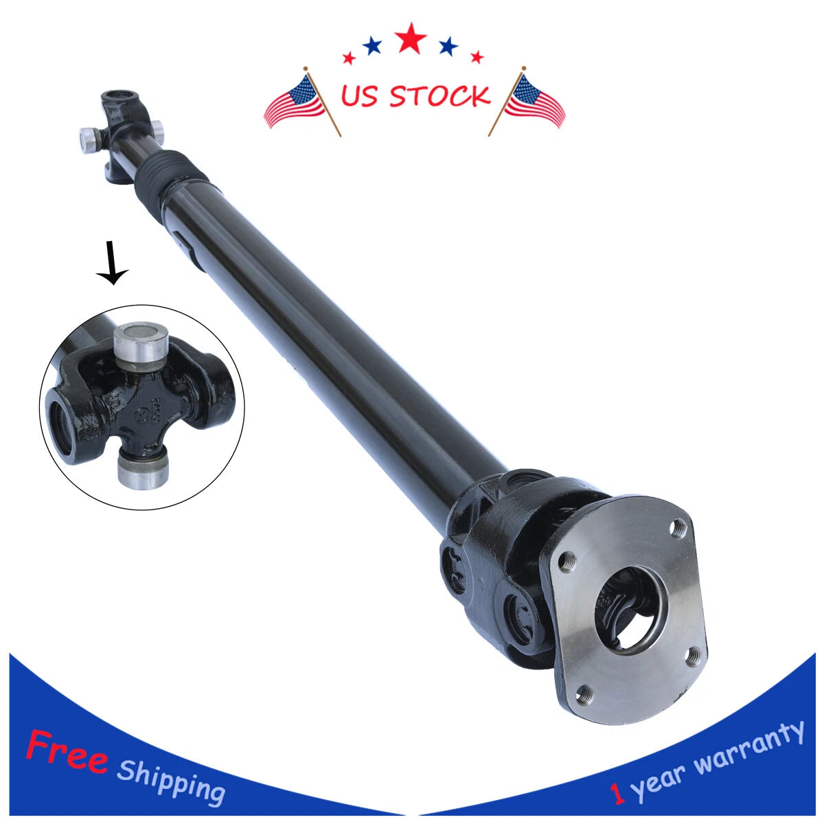 Front Prop Drive Shaft for Ford F-250 Super Duty (1999–2010)