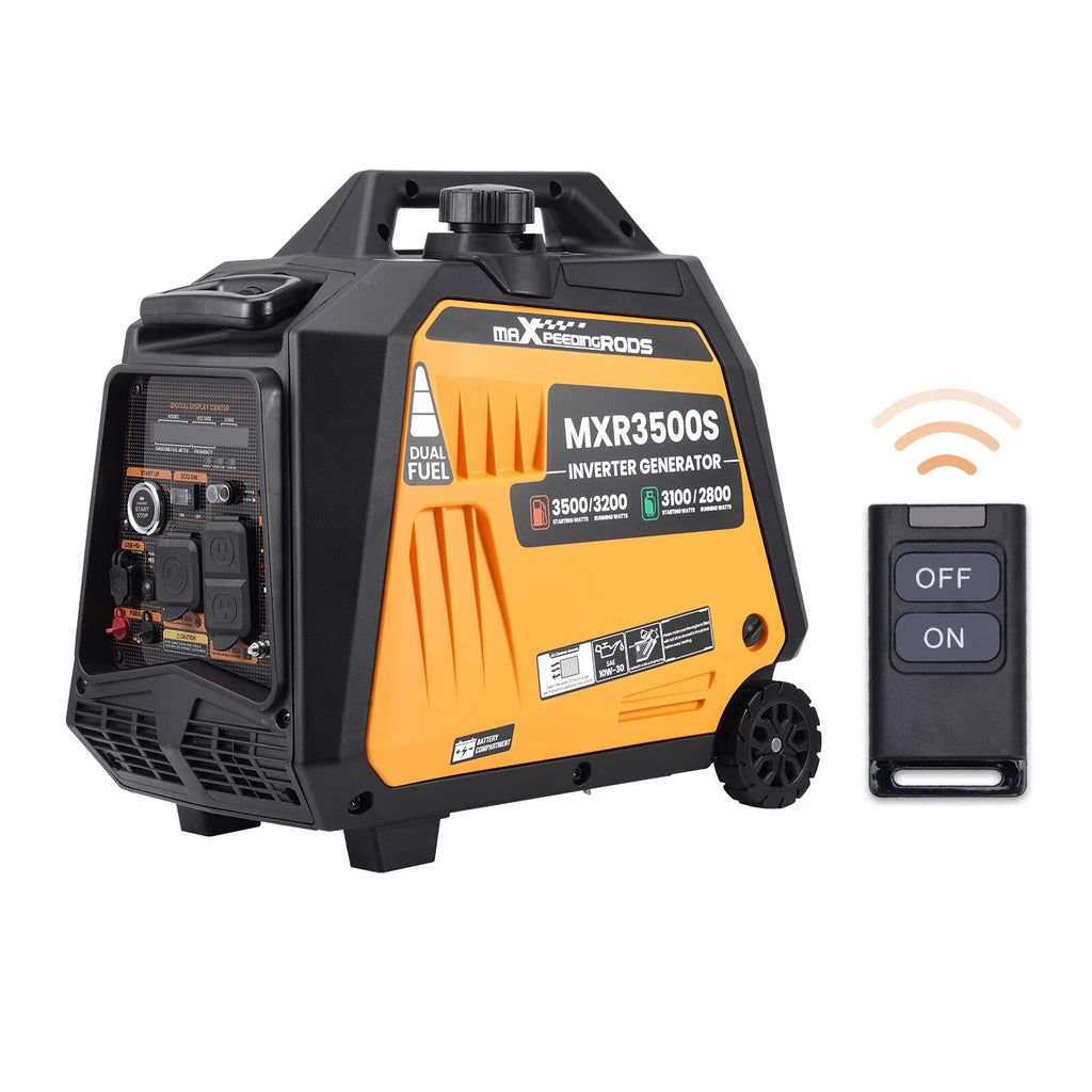 3500 Watt Dual Fuel Portable Generator for Inverter Use (Gas & Propane)