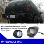 White LED License Plate Lights for Chevy Blazer S10 GMC Sonoma Jimmy