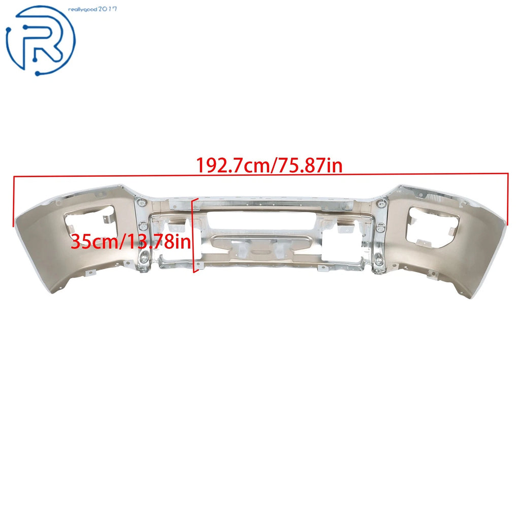 Steel Front Bumper Face Bar for GMC Sierra 2500 HD 3500 HD (2015–2019)