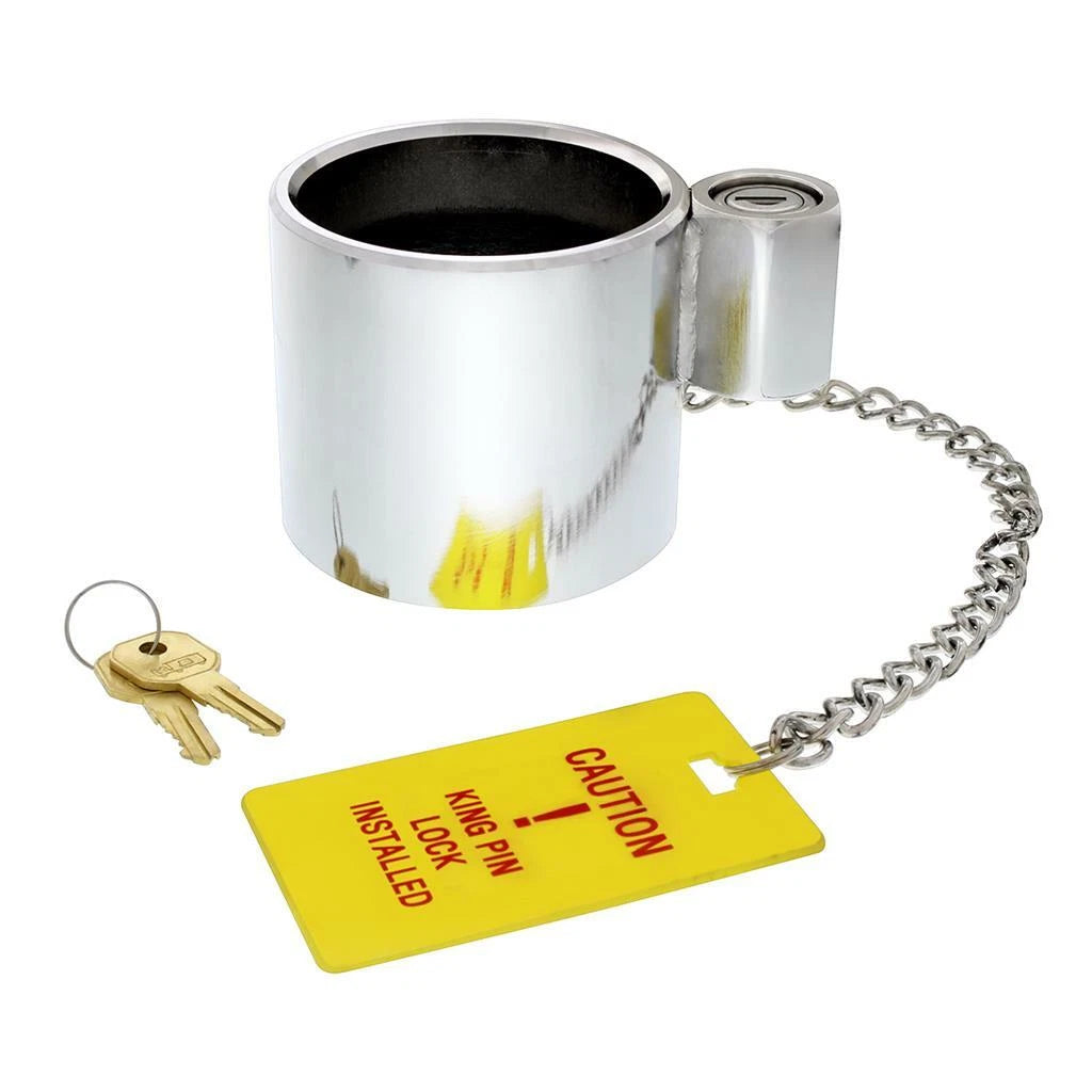 King Pin Lock with 2 Keys for Trailer Fixed Kingpin (Standard)